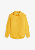 Tommy Hilfiger SHIRT - Button-down blouse - orange flash