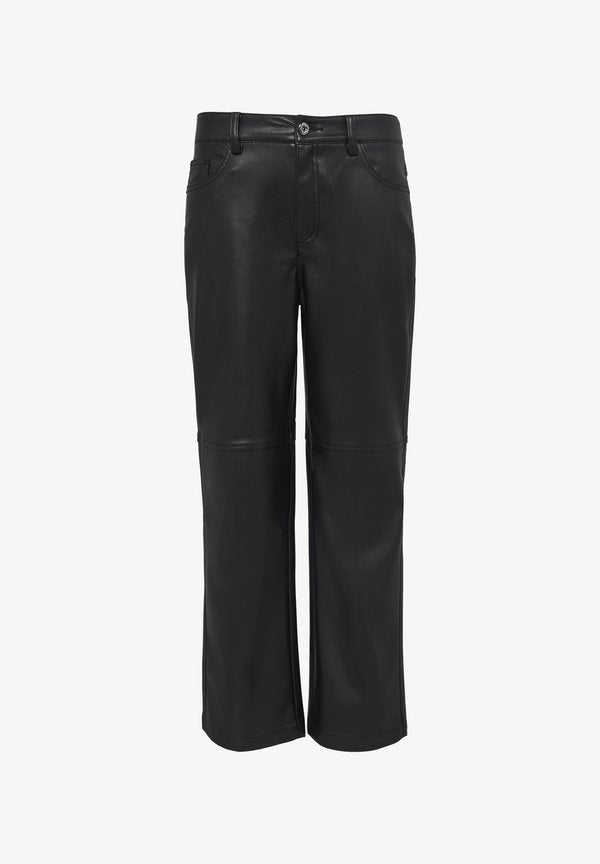 s.Oliver Trousers - schwarz