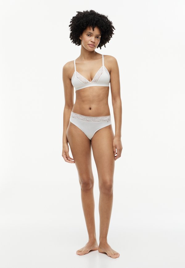 Tommy Hilfiger THONG COMFORT - Thong - ivory silk
