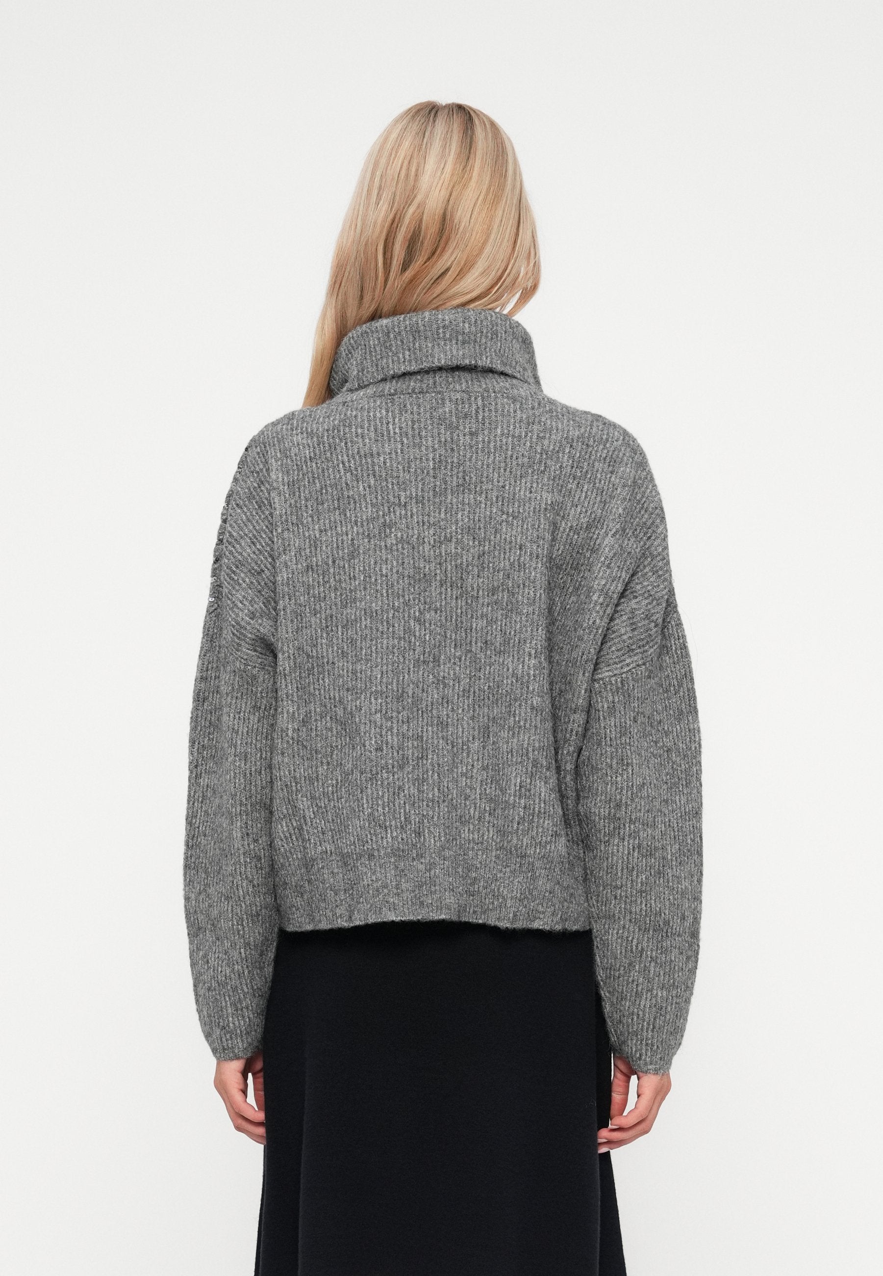 ONLY ONLMIU COWL NECK SEQUIN