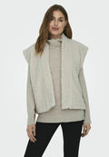 ONLY ONLY - Waistcoat - pumice stone