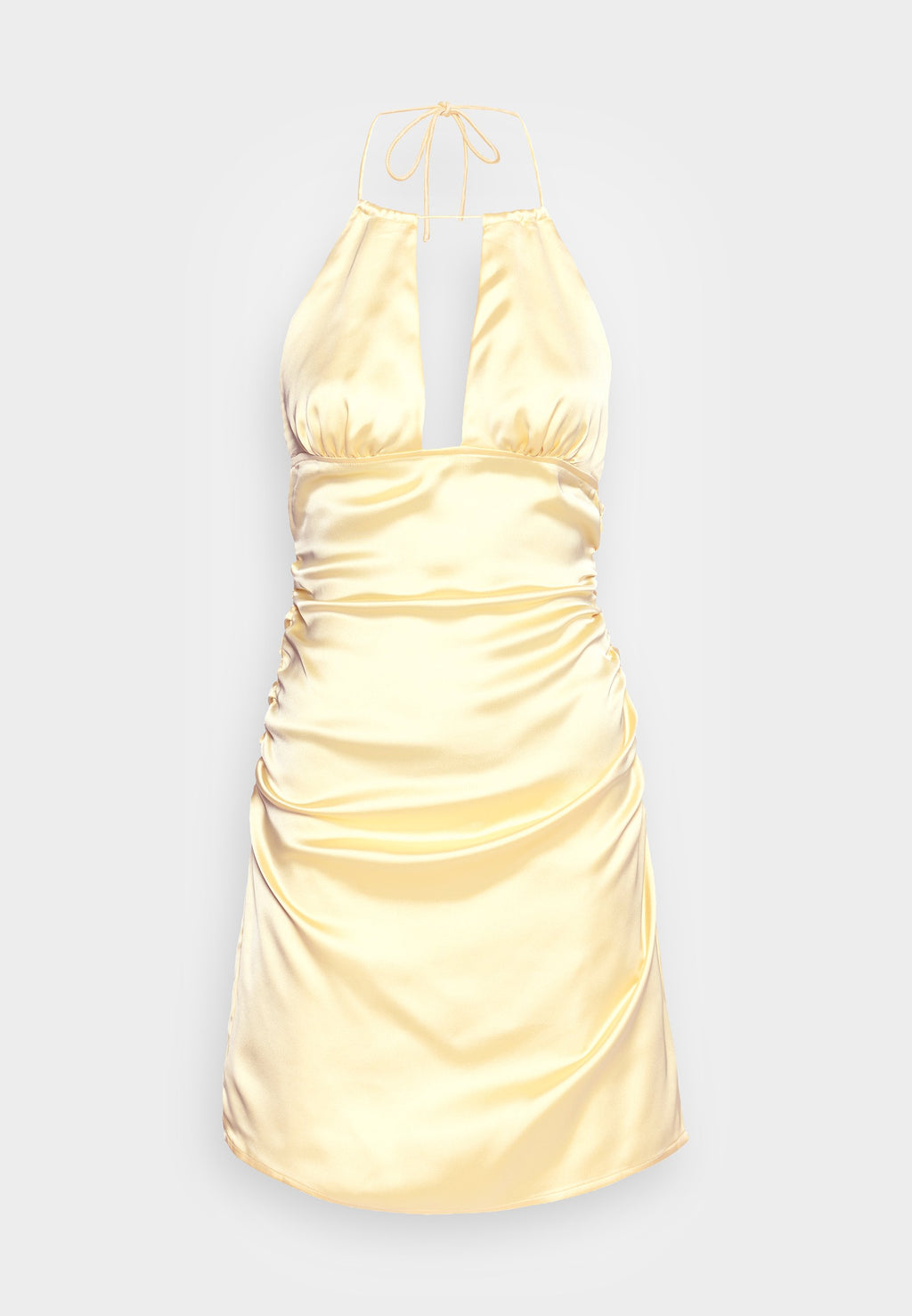NA-KD GATHERED DETAIL DRESS