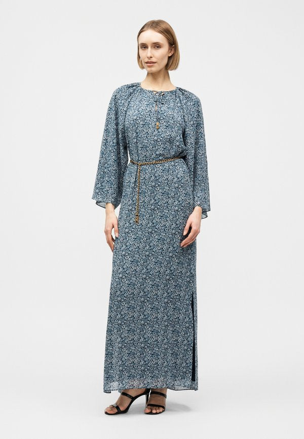 MICHAEL Michael Kors FLORAL V NECK KAFTAN