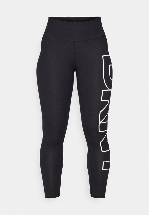 DKNY HIGH WAIST 7/8 BALANCE COMPRESSION EXPLODED LOGO