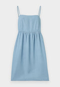 ONLY ONLPEMA STRAP SMOCK DRESS - Denim dress - medium blue denim