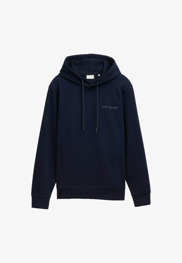 TOM TAILOR BASIC  - Hoodie - sky captain blue
