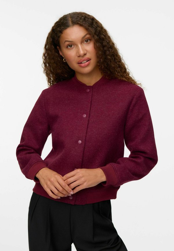Vero Moda Bomber VMCHLOE - Bomber Jacket - tawny port