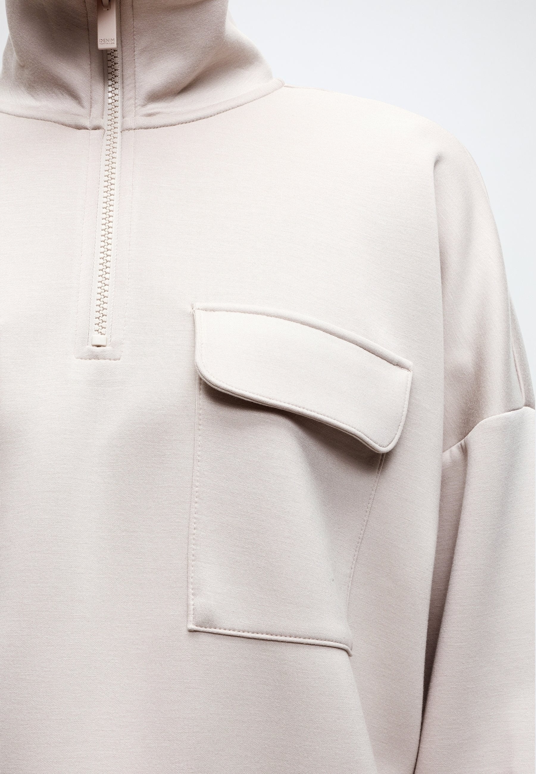 TOM TAILOR DENIM SCUBA TROYER SWEATSHIRT
