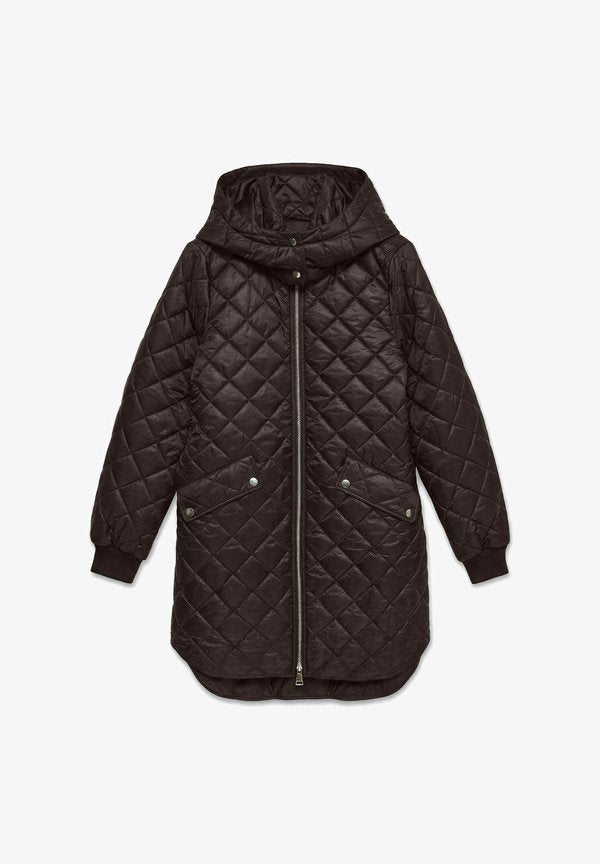 Vero Moda JACKET VMHAYLE COAT - Winter coat - chocolate torte