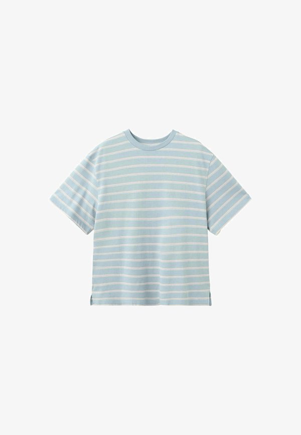 Mango ADULT SET - Print T-shirt - blue