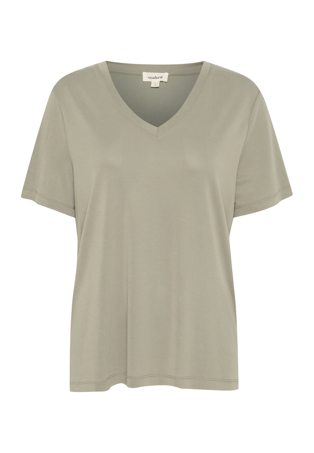 Soaked in Luxury SLCOLUMBINE V-NECK SS