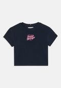 HEART EMBROIDERY LOGO JERSEY T-SHIRT Media 1