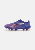 Puma ULTRA 5 ULTIMATE AG - Football boots artificial grass - lapis lazuli/white/sunset glow