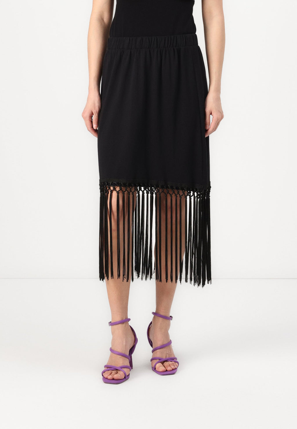 VILA VIKATA FRINGE SKIRT