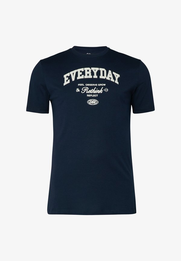 s.Oliver T-SHIRT - Print T-shirt - navy