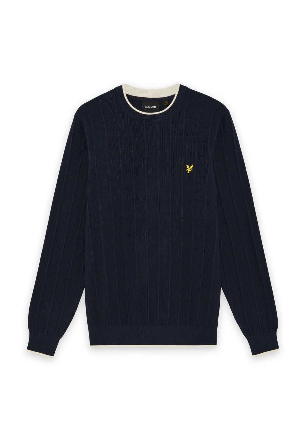 Lyle & Scott MID TIPPED CREW NECK