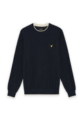 Lyle & Scott MID TIPPED CREW NECK