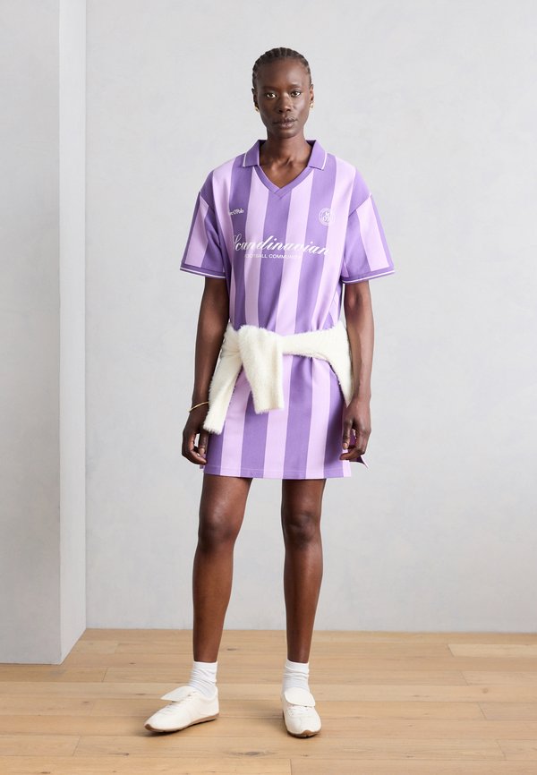 Marc O'Polo CLUB '67 FOOTBALL TRIKOT DRESS STRIPED