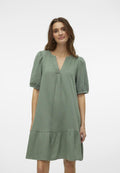 Vero Moda VMNATALI Long - Day dress - laurel wreath