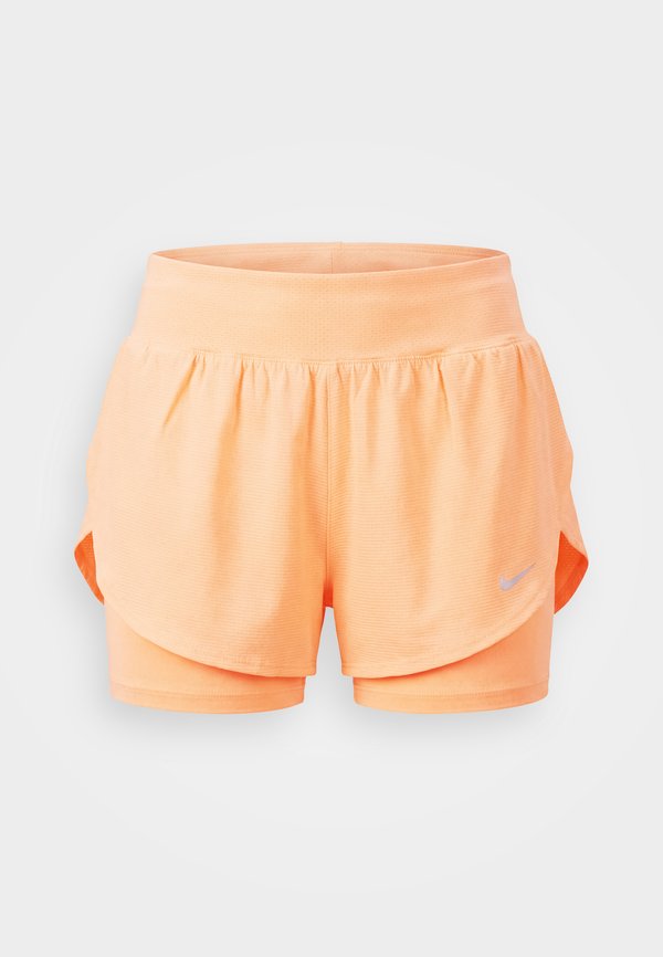 Nike Performance FLOW - 2-in-1 shorts - orange pulse