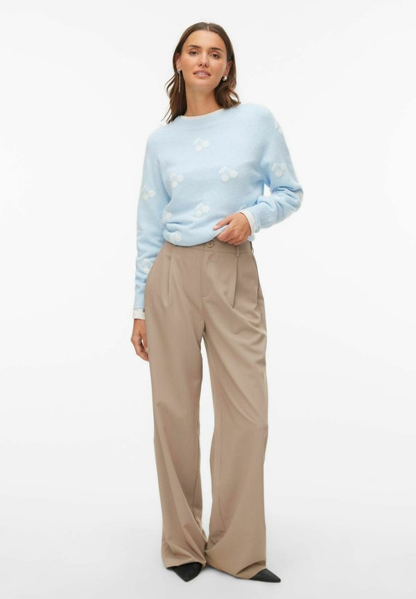 Vero Moda VMDOFFY - Jumper - cashmere blue