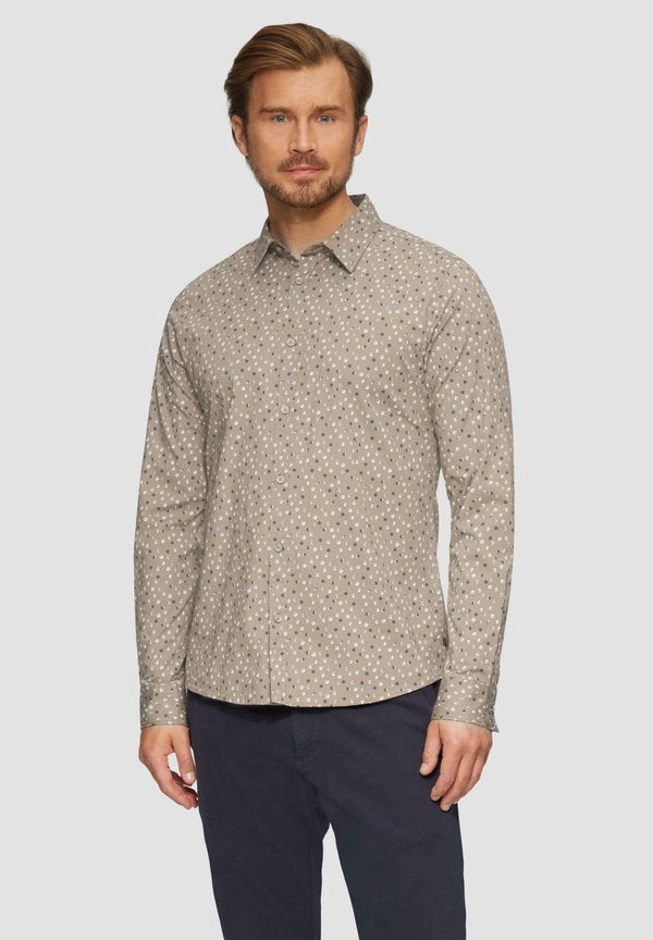 s.Oliver Shirt - hellbraun