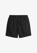 Superdry & Co PREMIUM EMBROIDERED - Swimming shorts - black