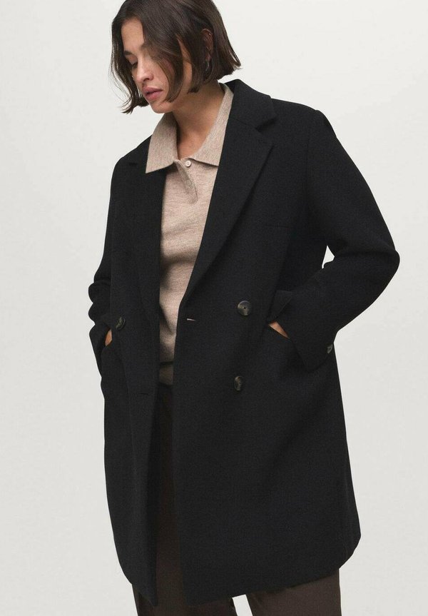 Mango Short coat - black