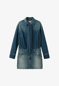 Mango Denim dress - blue denim