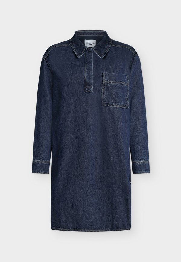 Marc O'Polo DENIM DENIM DRESSES, OVERSIZED FIT, LONGSLEEVE