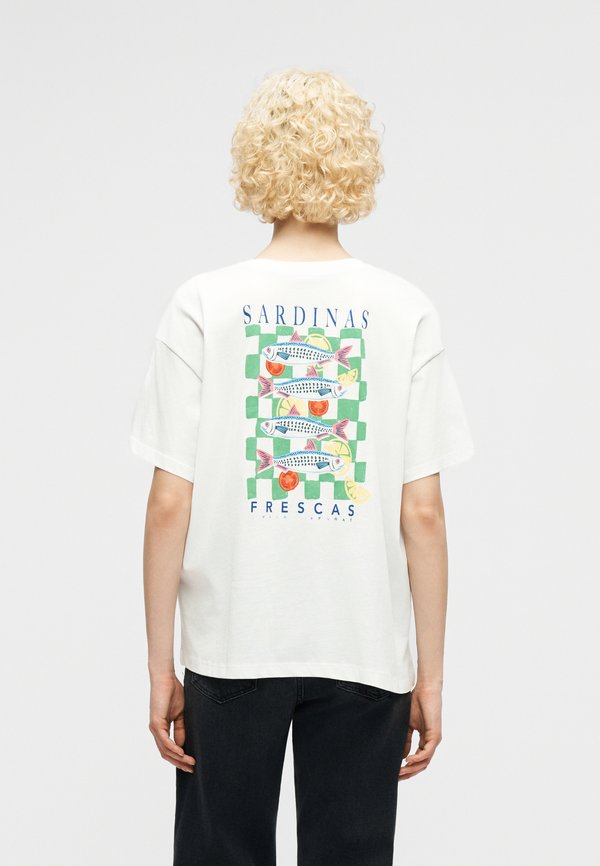ONLY ONLVIVVI - Print T-shirt - bright white