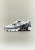 Nike Sportswear AIR MAX 90 UNISEX - Trainers - white/black/pink foam/anthracite/smoke grey