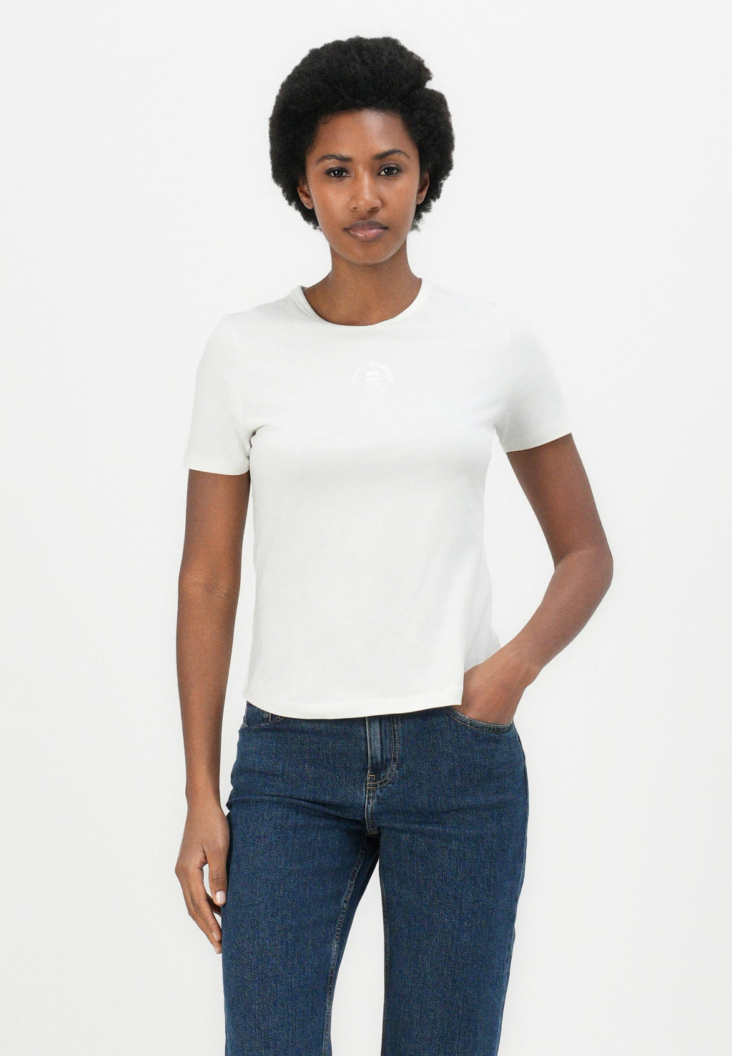 STAMP LOGO SLIM TEE Media 5