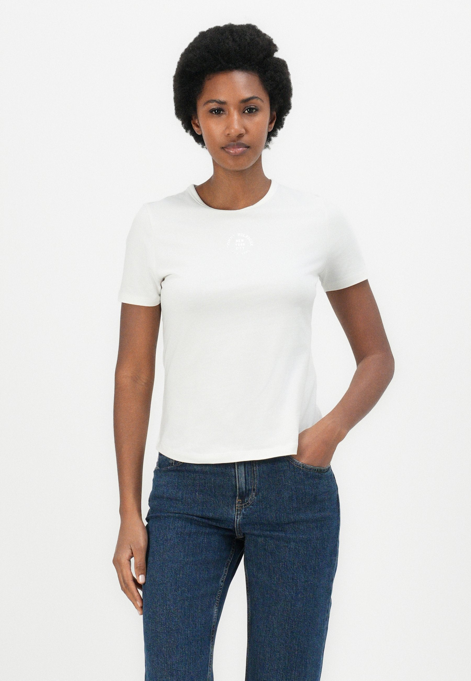 STAMP LOGO SLIM TEE Media 5