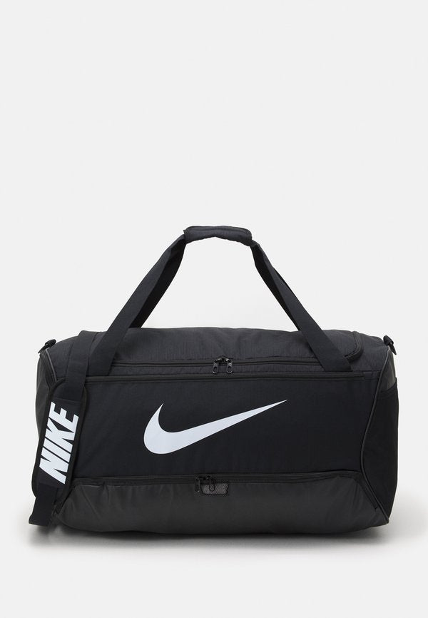 Nike Performance BRASILIA 9.5 - Sports bag - black/white