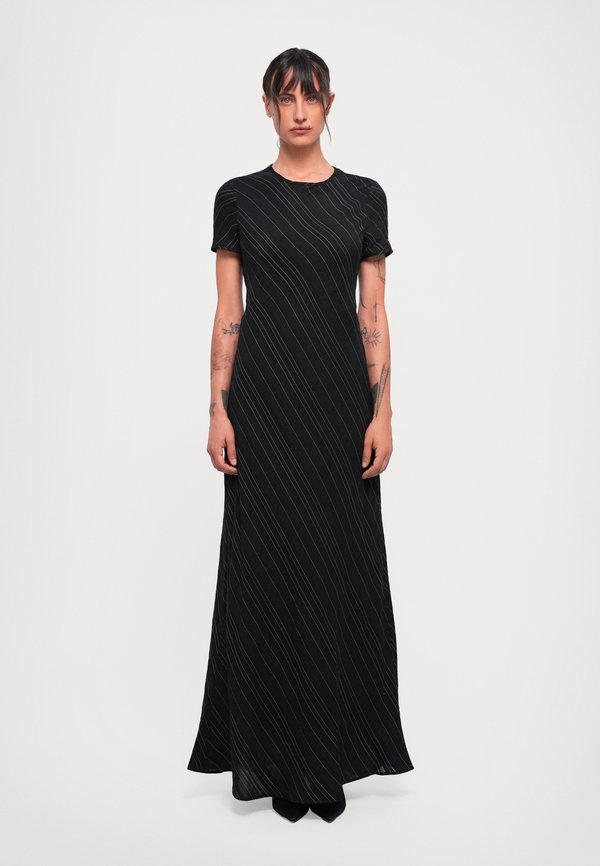 Proenza Schouler White Label DELPHINE DRESS STRIPE FLOU