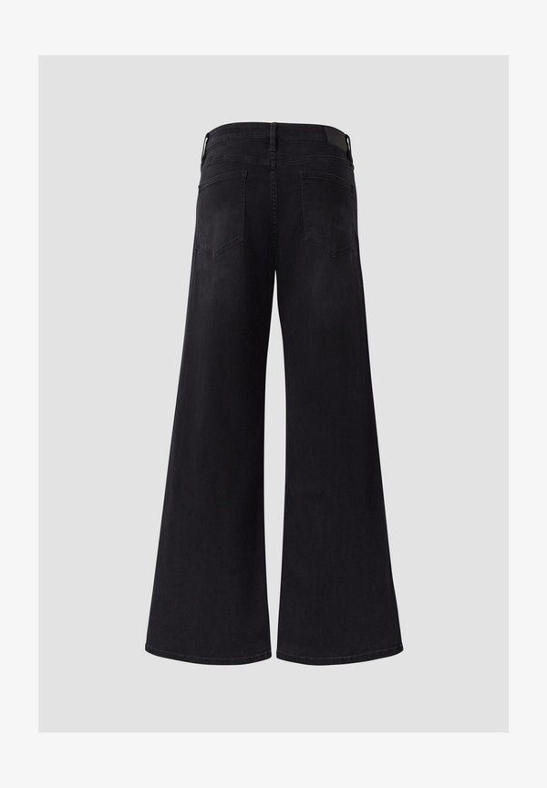 s.Oliver SURI - Flared Jeans - dunkelgrau