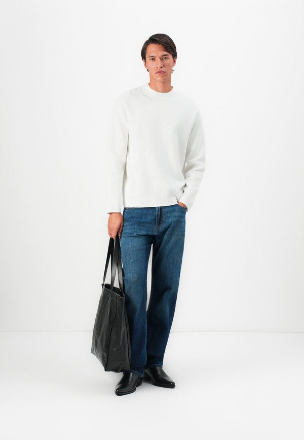 Selected Relaxed fit cotton blend