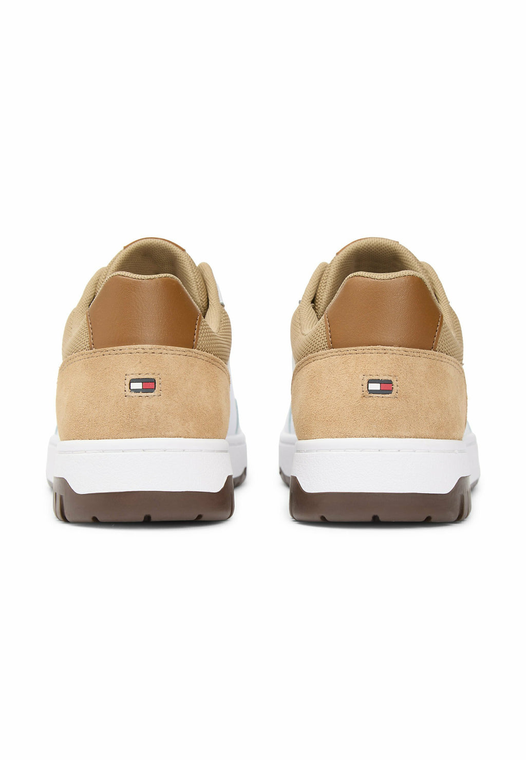 MIXED TEXTURE BASKETBALL TRAINERS WITH LEATHER Media 4