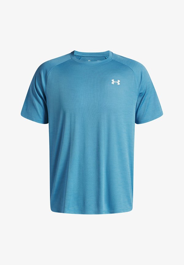 Under Armour TECH TEXTURED - Sports T-shirt - ether blue