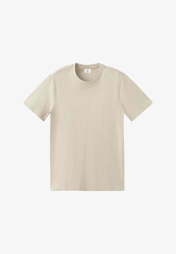 Mango ADULT - Basic T-shirt - sand