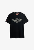 Superdry & Co AUTO LOGO - Print T-shirt - jet black