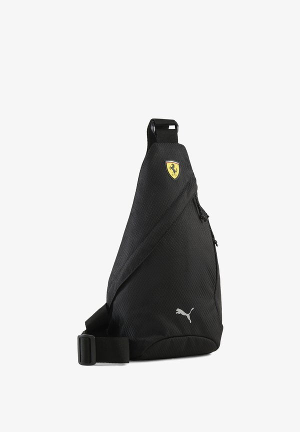 Puma SCUDERIA FERRARI 3 L SCHULTERTASCHE UNISEX - Cross body bag - black