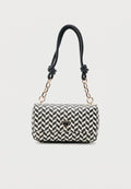 Guess TESSI FLAP SHOULDER  - Handbag - black