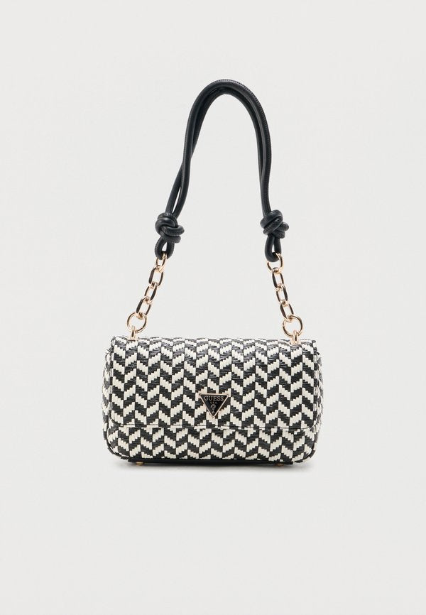 Guess TESSI FLAP SHOULDER  - Handbag - black