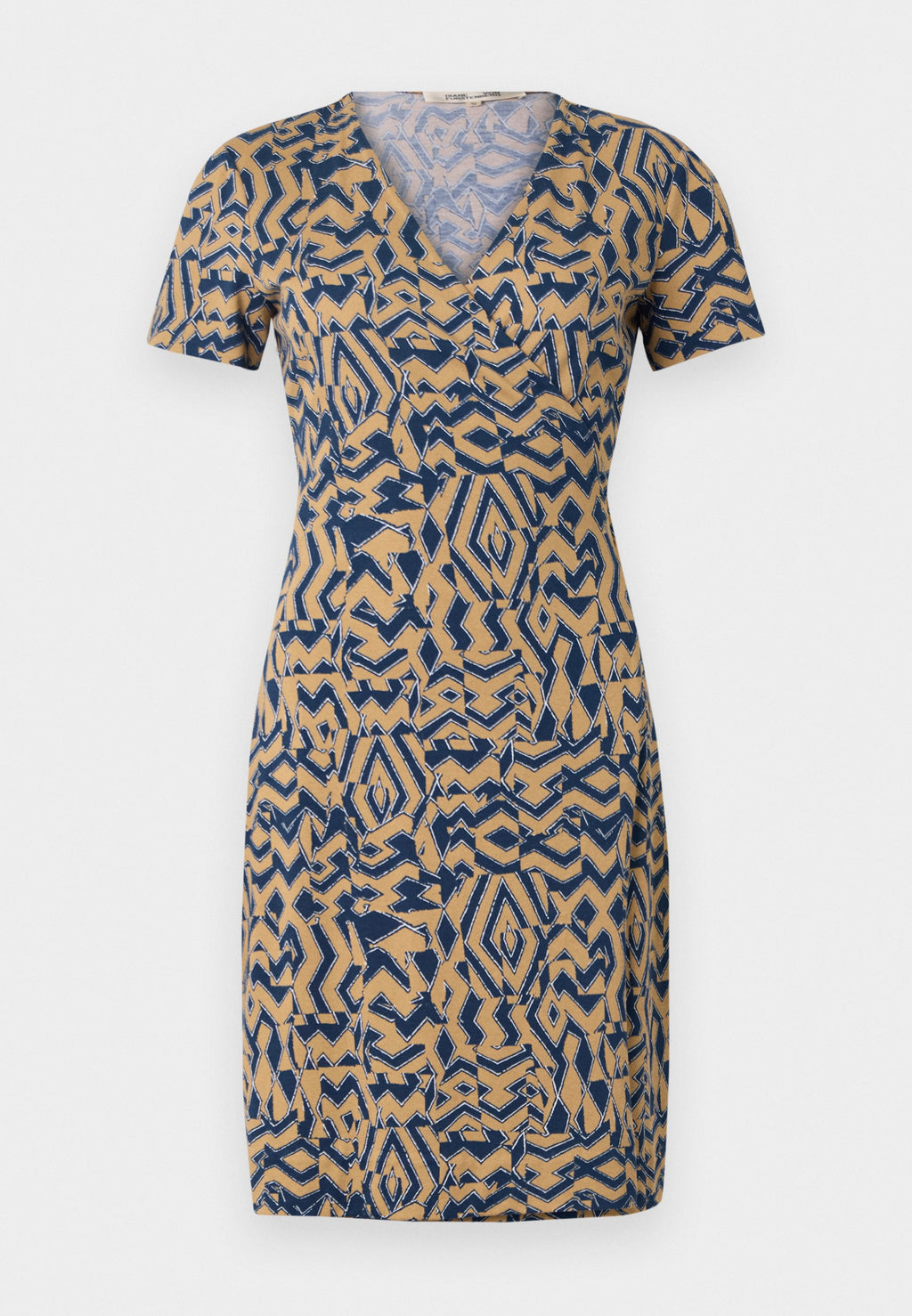 Diane von Furstenberg JULIAN SHORT SLEEVE WRAP DRESS