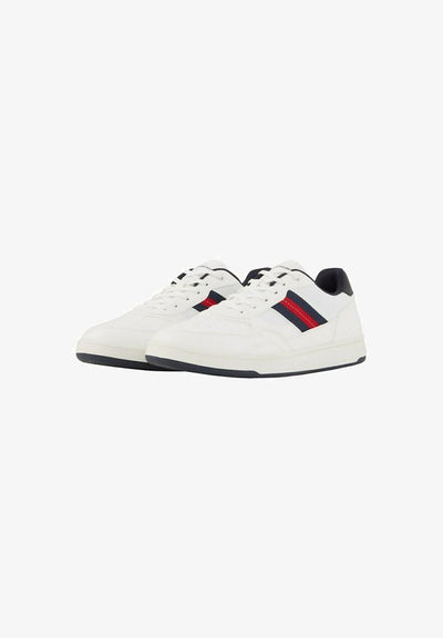 TOM TAILOR Trainers - white navy