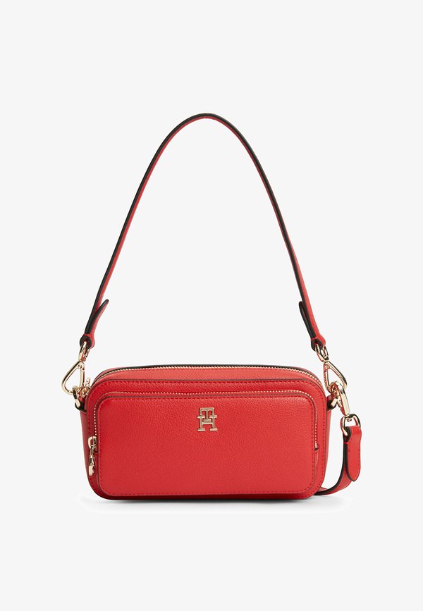 Tommy Hilfiger MONOGRAM CAMERA - Clutch - red