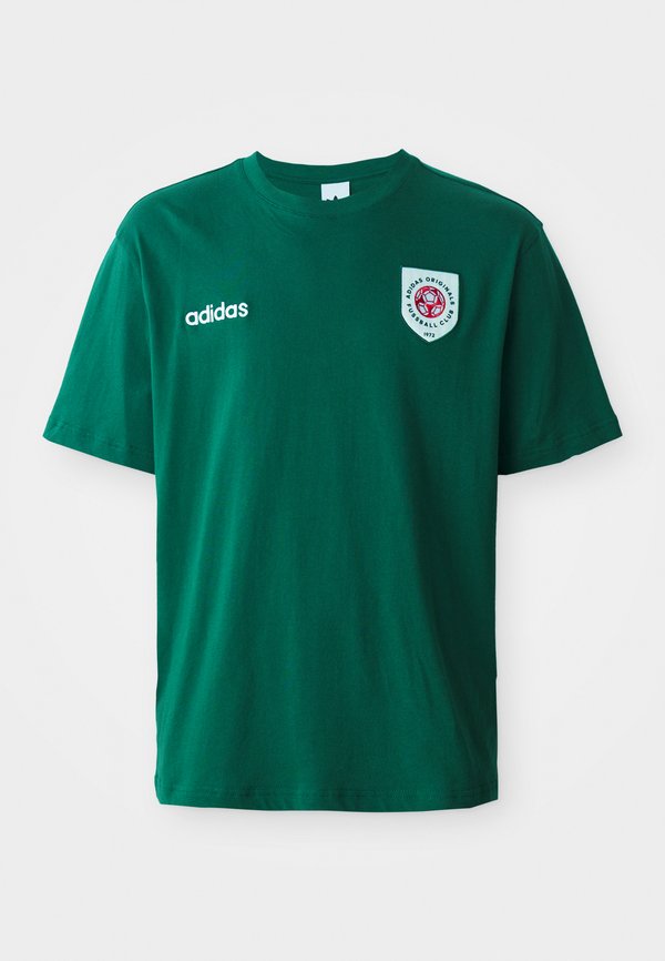 adidas Originals GRAPHIC TEE - Print T-shirt - collegiate green