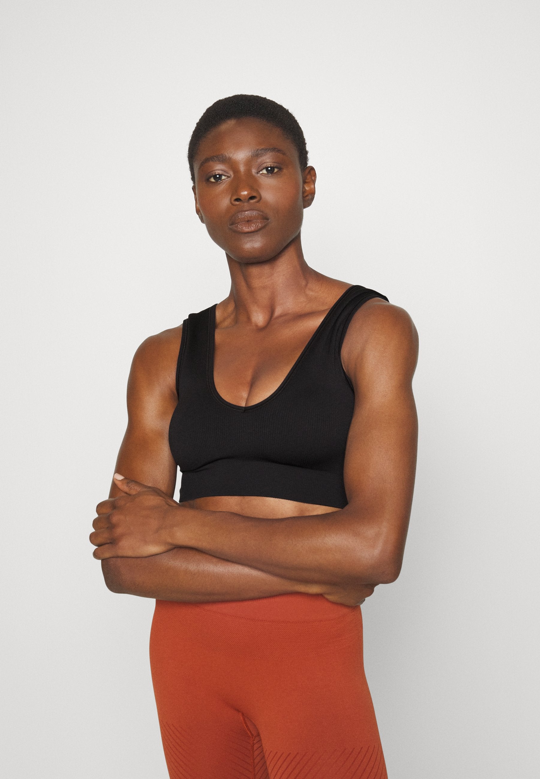Athleta AURORA U NECK MUSCLE BRA A-C